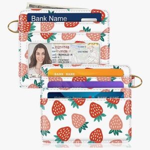 🆕 Slim Minimalist Front Pocket RFID Blocking Credit Card Holder Small